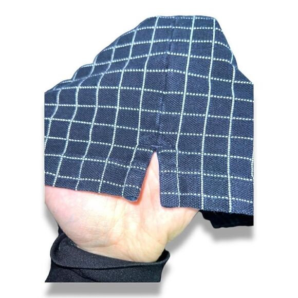 Navy Check Chaps Ralph Lauren Pique Polo Shirt Size XL - Picture 6 of 9